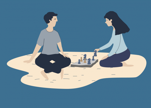La terapia è come una partita a scacchi